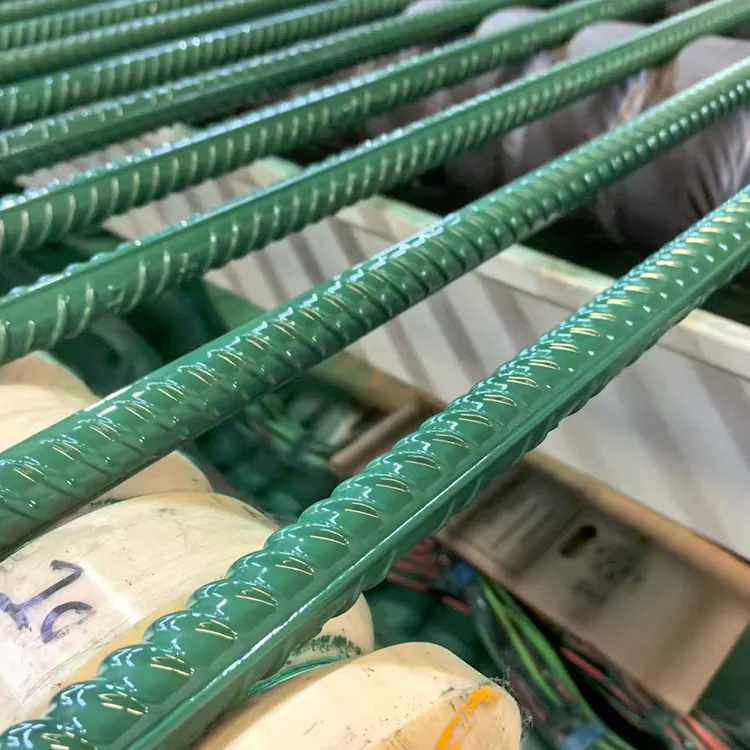 Belagte finvalsede gevindstålstænger