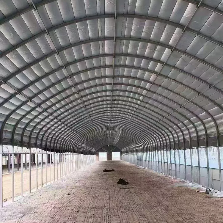 Drivhusrør i galvaniseret stål